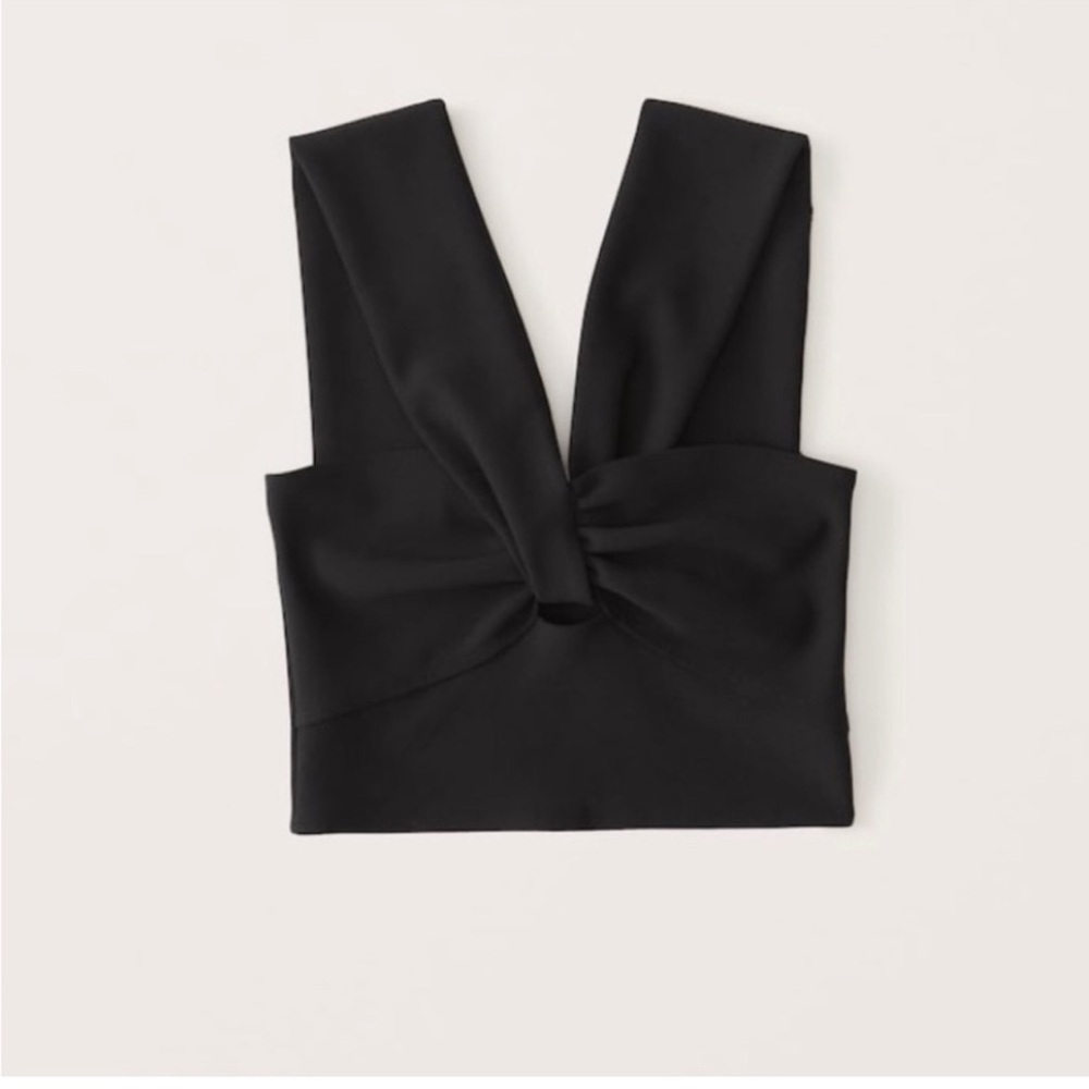 Abercrombie & Fitch Widestrap Cut Out Top